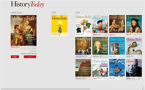 History Today Magazine Screenshots 1