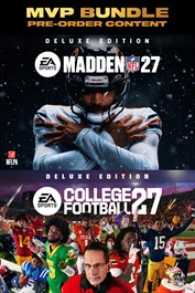 Contenu de précommande Lot MVP EA SPORTS™ (College Football 27 Édition Deluxe & Madden NFL 27 Édition Deluxe)