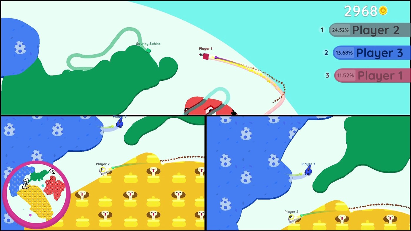 #6. Paper io 2: Gold Edition (Windows) 由: QubicGames S.A.