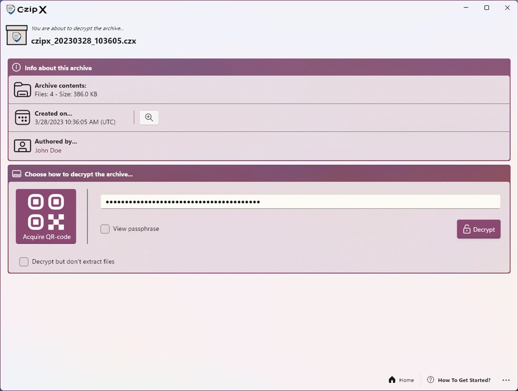 #9. CZIP X (Windows) 由: The ZipGenius Team