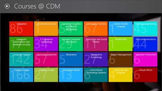 DePaul University CDM screenshot 5
