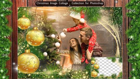Christmas Image Collage - Collection for Photoshop screenshot 2