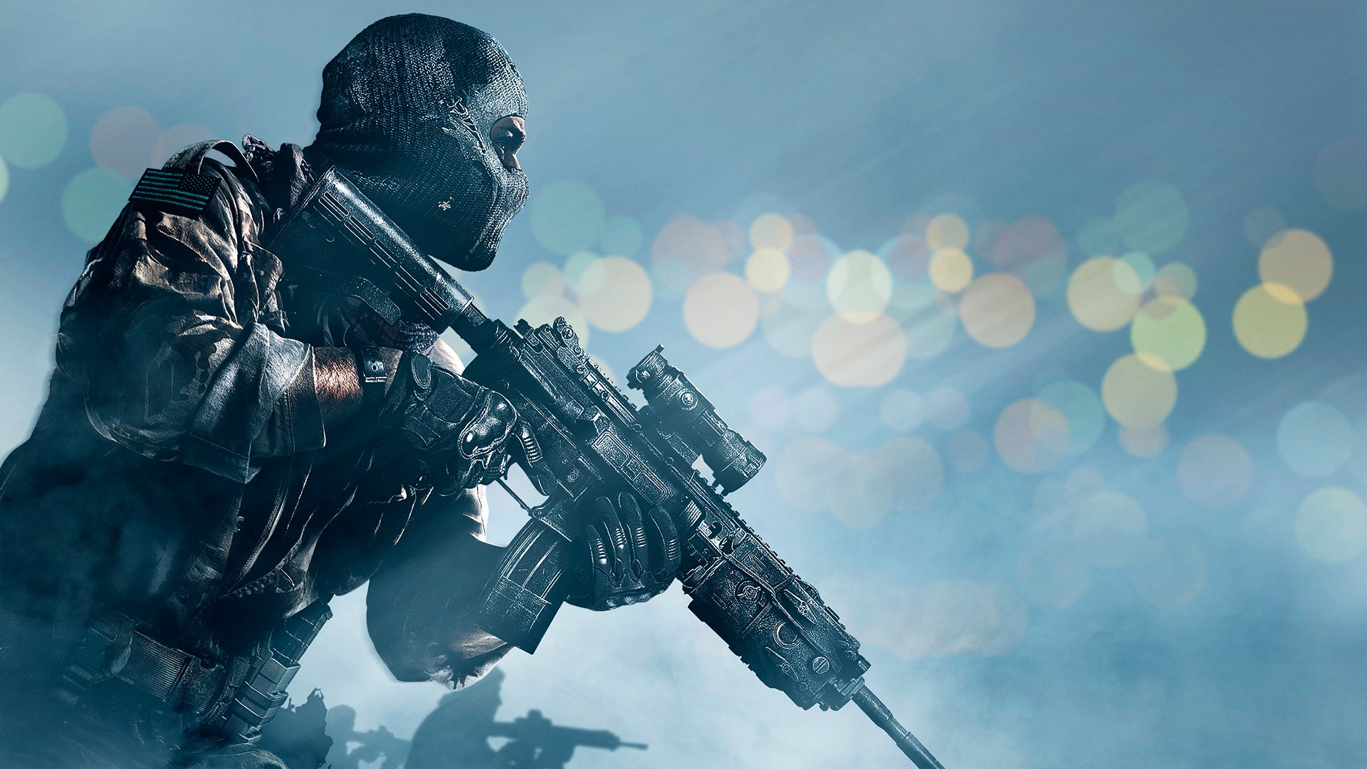HD wallpaper: Call of Duty Ghost digital wallpaper, Call of Duty: Ghosts,  video games