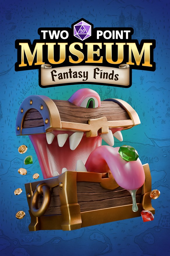 Two Point Museum: Fantasy Finds Xbox Series X|S and Xbox One cover art