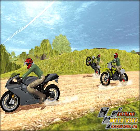 Extreme Moto Bike Adventure 3D screenshot 2