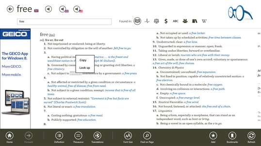 Dictionary (Toshiba Edition) screenshot 2