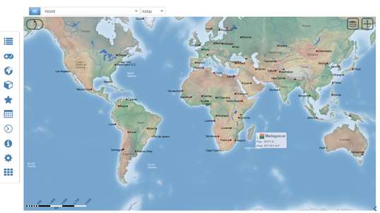 World Atlas & Quiz MxGeo Pro screenshot 1