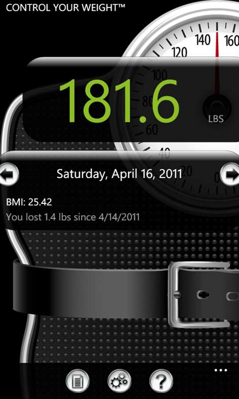 Control Your Weight Screenshots 1