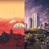 Cities: Skylines + Surviving Mars