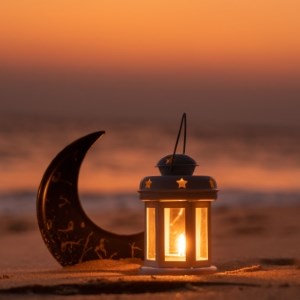 Lantern at Sunset Beach
