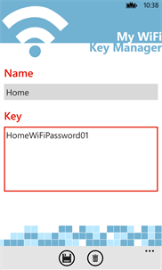 MyWiFiPassword screenshot 2