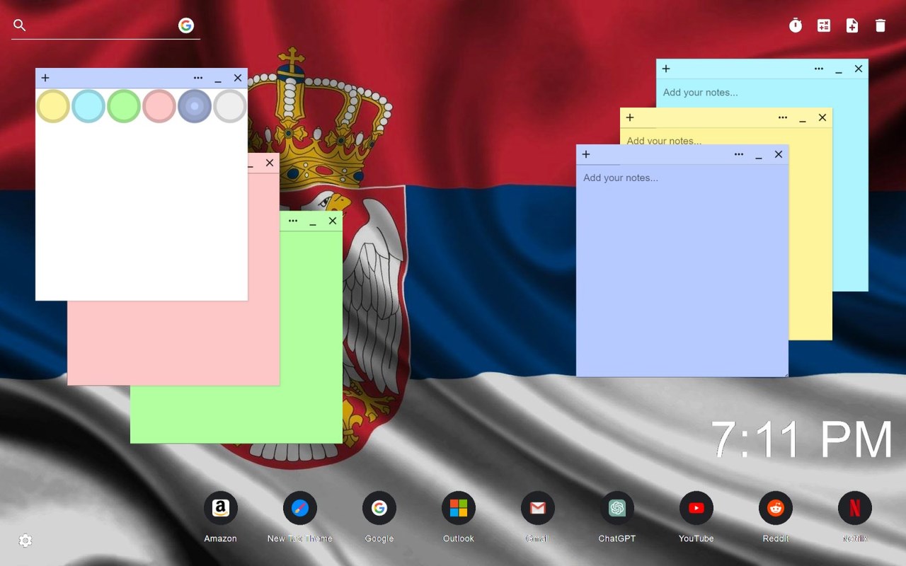 Serbia Wallpaper New Tab