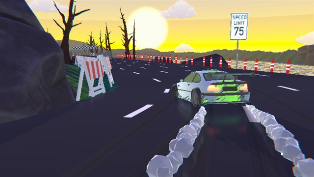 Pixel Retro Drift - Arcade Car Racing screenshot 2