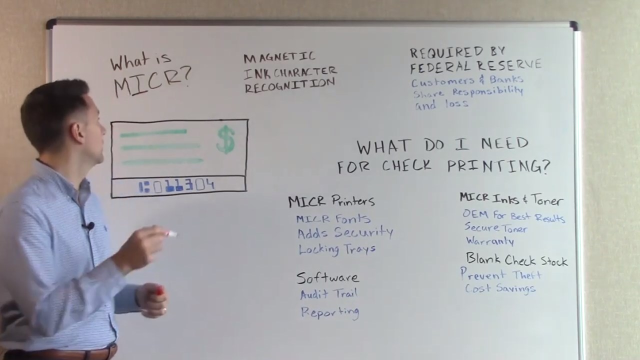 Snapshot 4 of MICR Check Printer Package: 2-Day Implementation