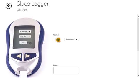 Gluco Logger Screenshots 2