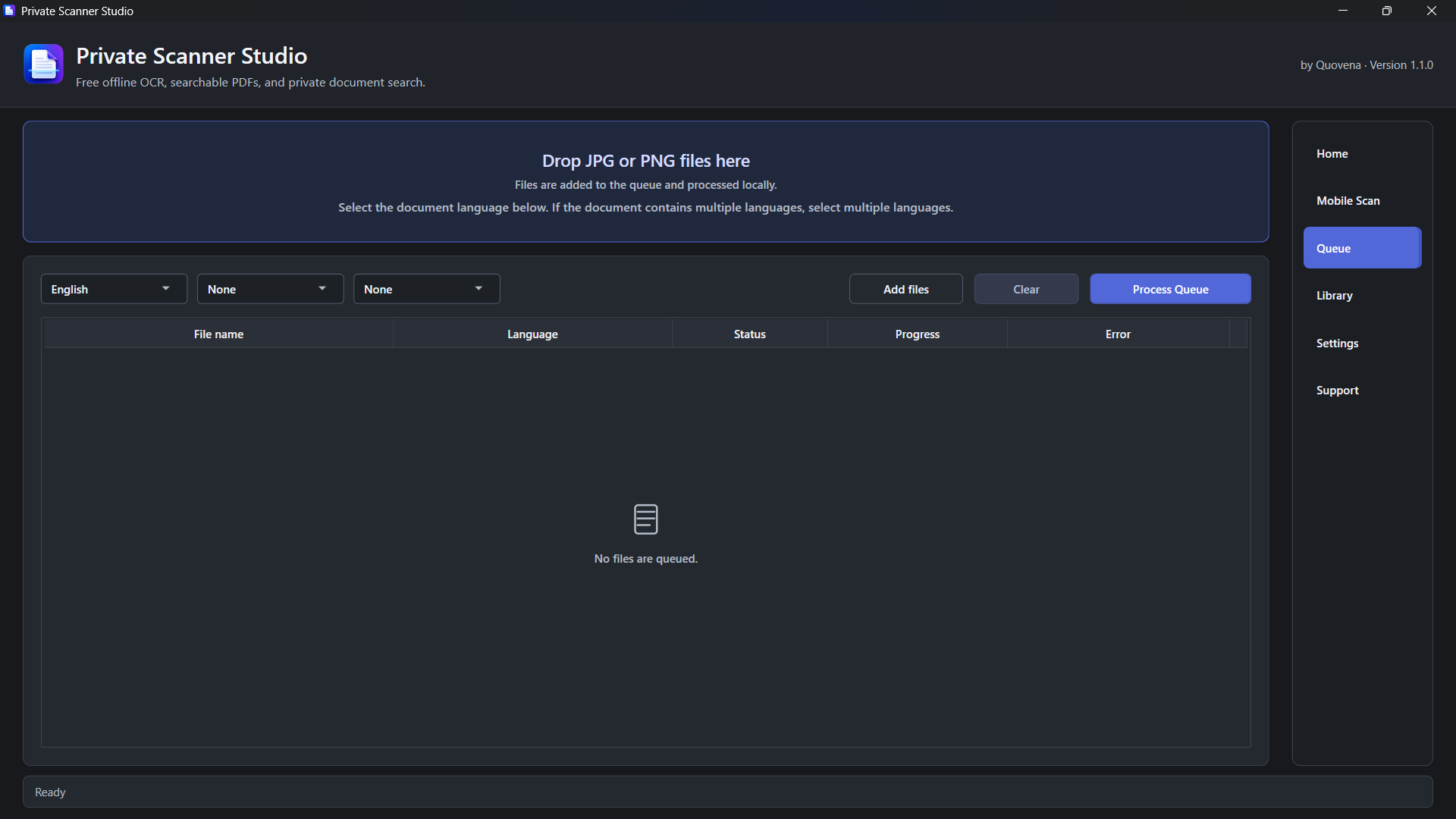 Private Scanner Studio screenshot