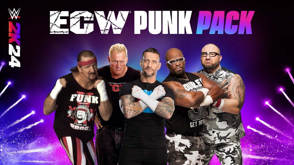 Набор WWE 2K24 ECW Punk Pack
