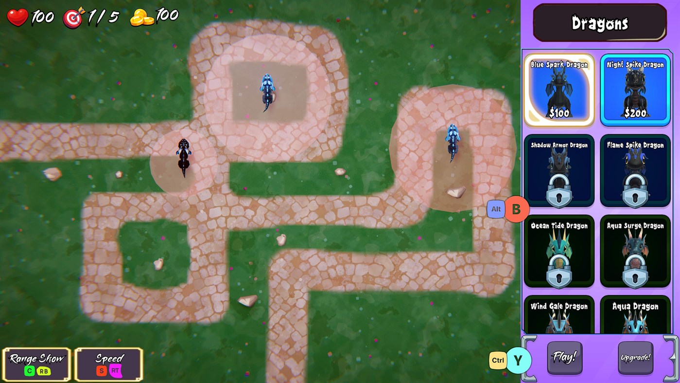 #3. Dragons vs Balloons TD (Xbox) 来自: Kanuni Games Oyun Yazılım Pazarlama ve Ticaret Limited Şirketi