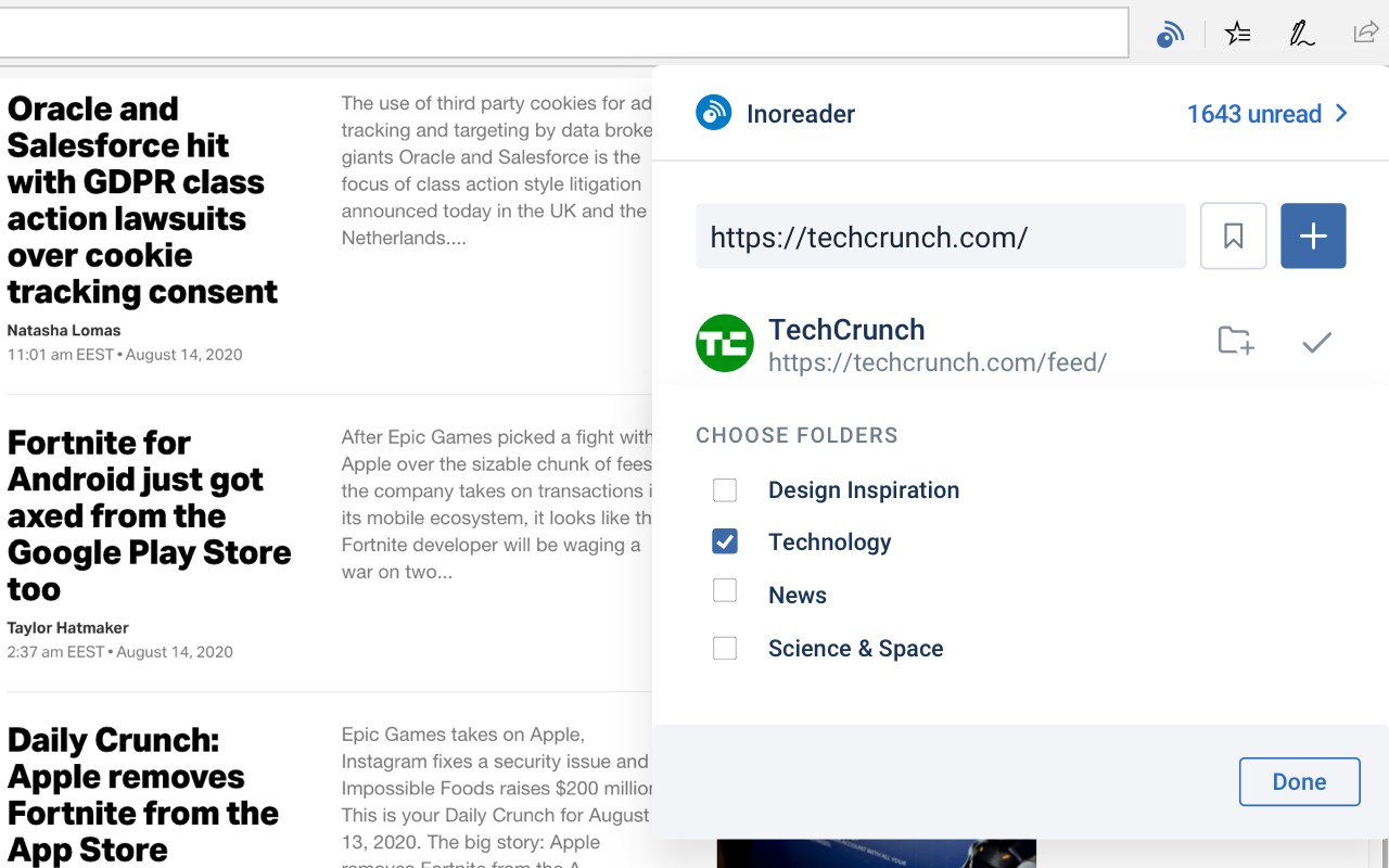 RSS Reader Extension (by Inoreader) - Microsoft Edge Addons