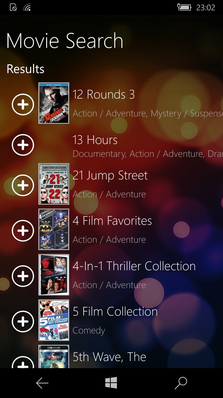 Movies Search screenshot
