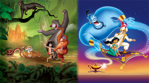 Ensemble Aladin Le Livre de la Jungle et PLUS
