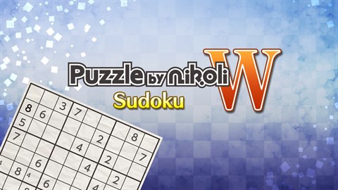 Puzzle by Nikoli W Sudoku (Windows)