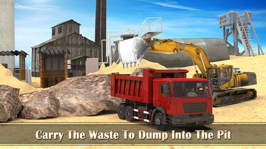 Mountain Drill Truck Driver - Rigs Mining Material screenshot 5
