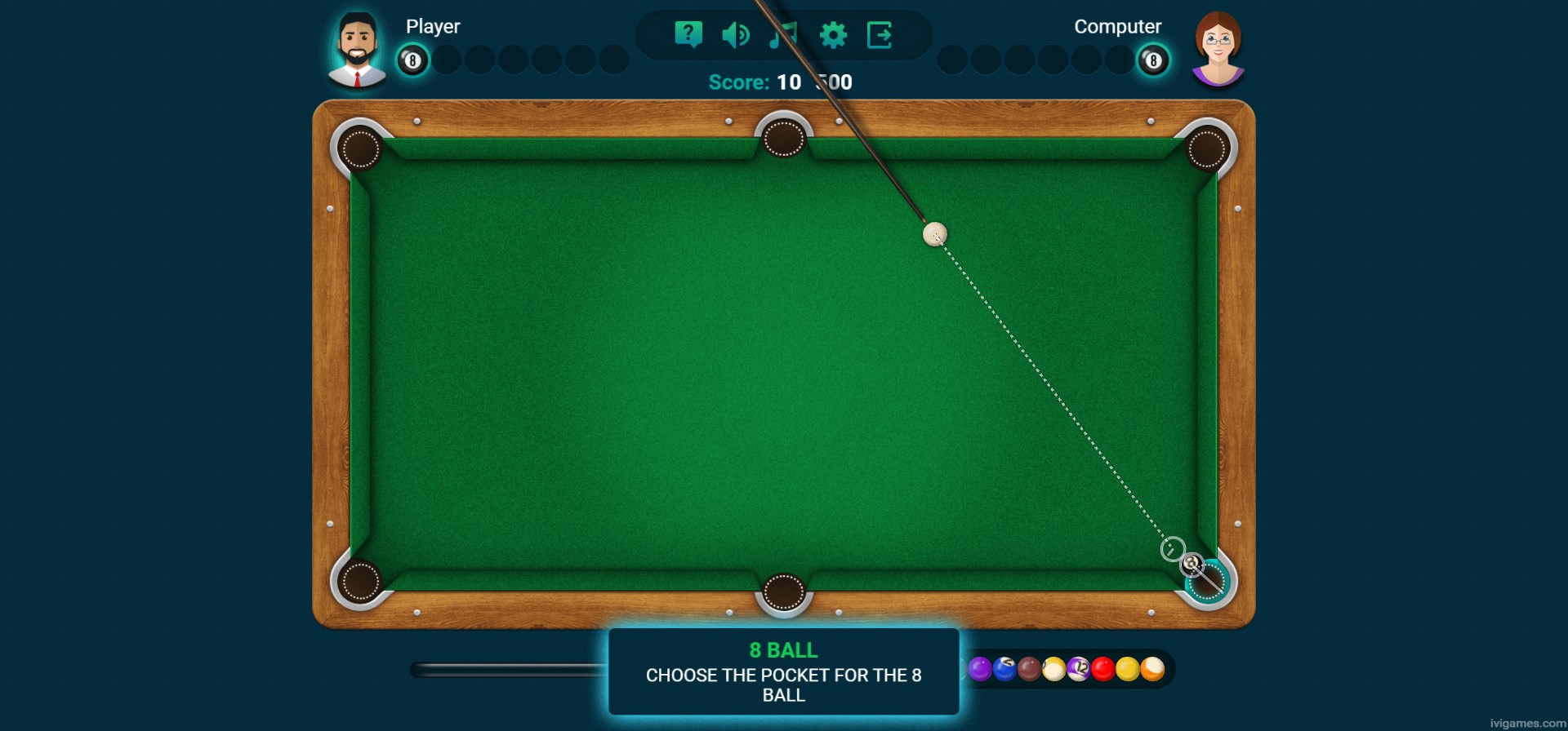 Pool Table Online Games To Play For Free