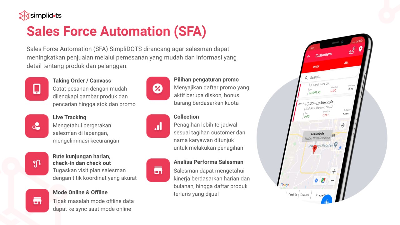 Snapshot 7 of SimpliDOTS Sales Automation