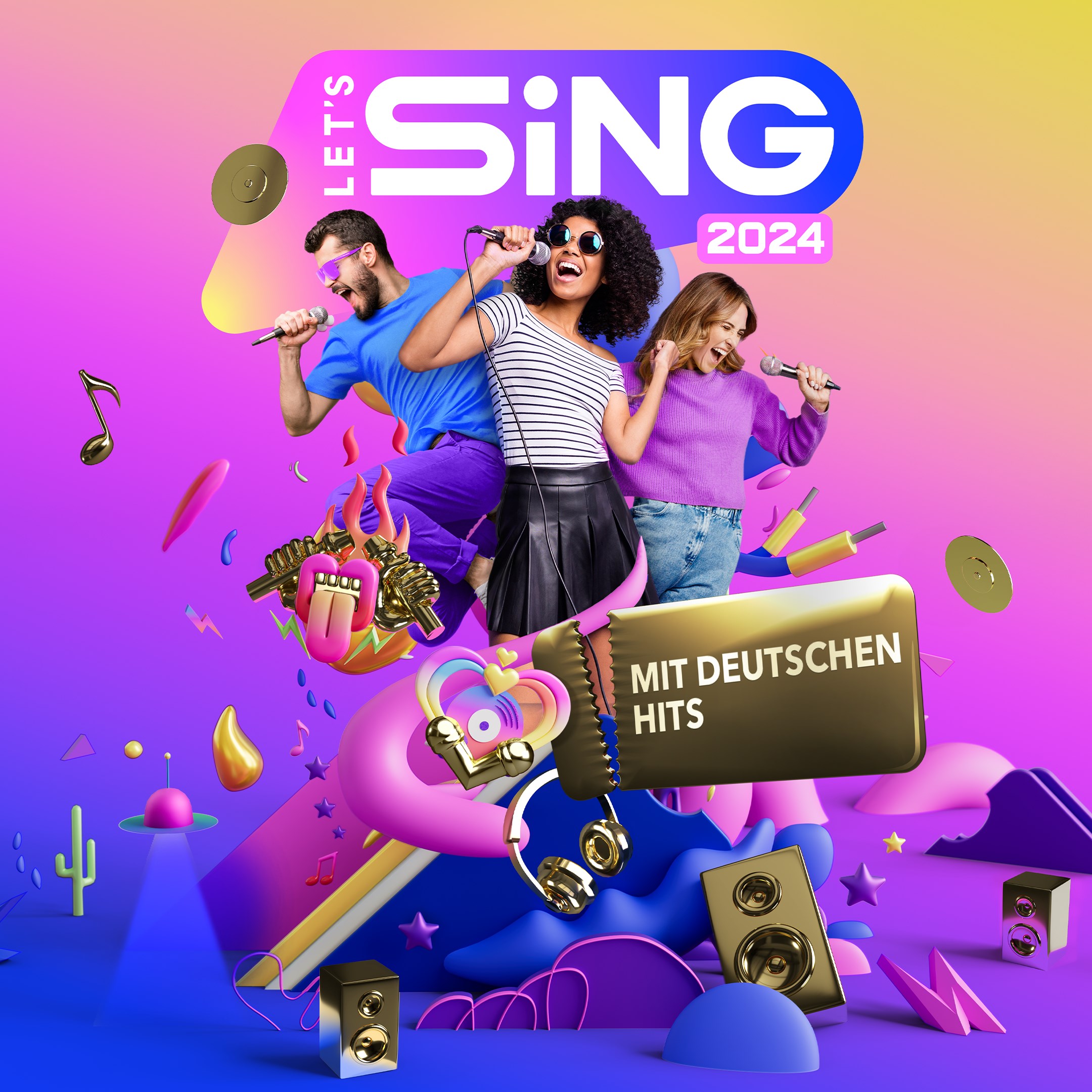 Let's Sing 2024 incluye Canciones Españolas - Gold Edition