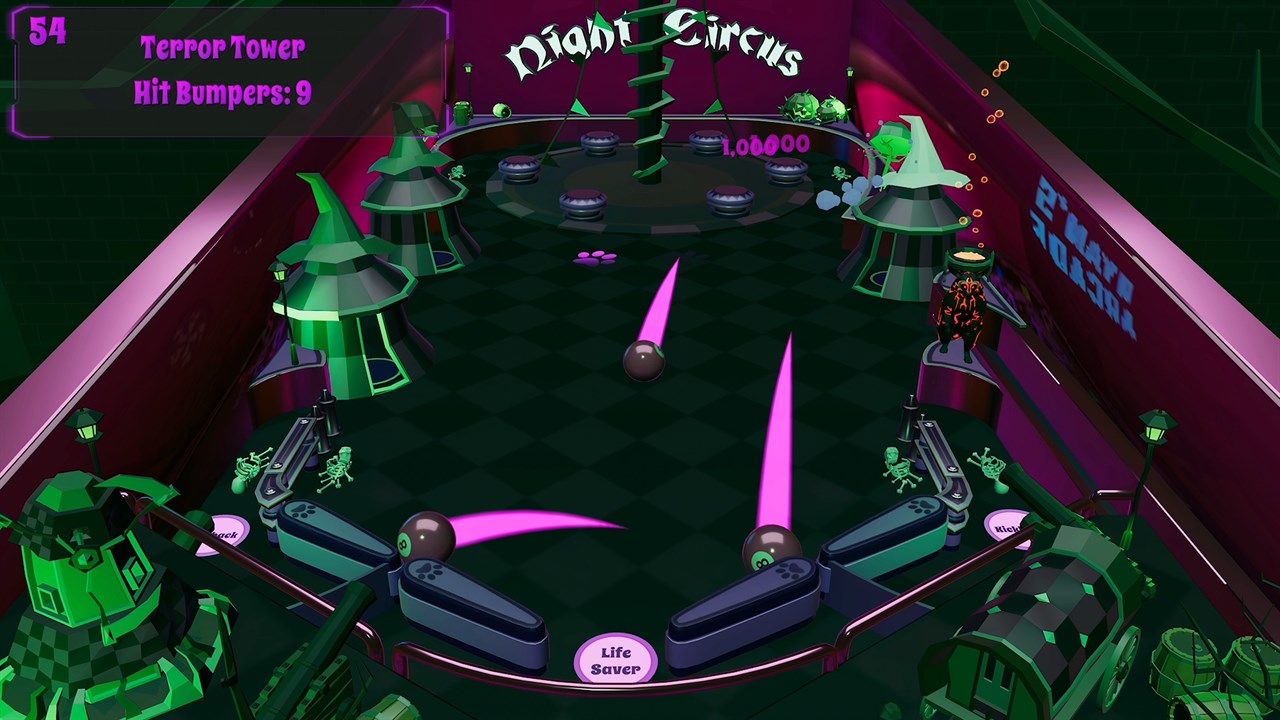 Roxy Raccoon's Pinball Panic screenshot 1