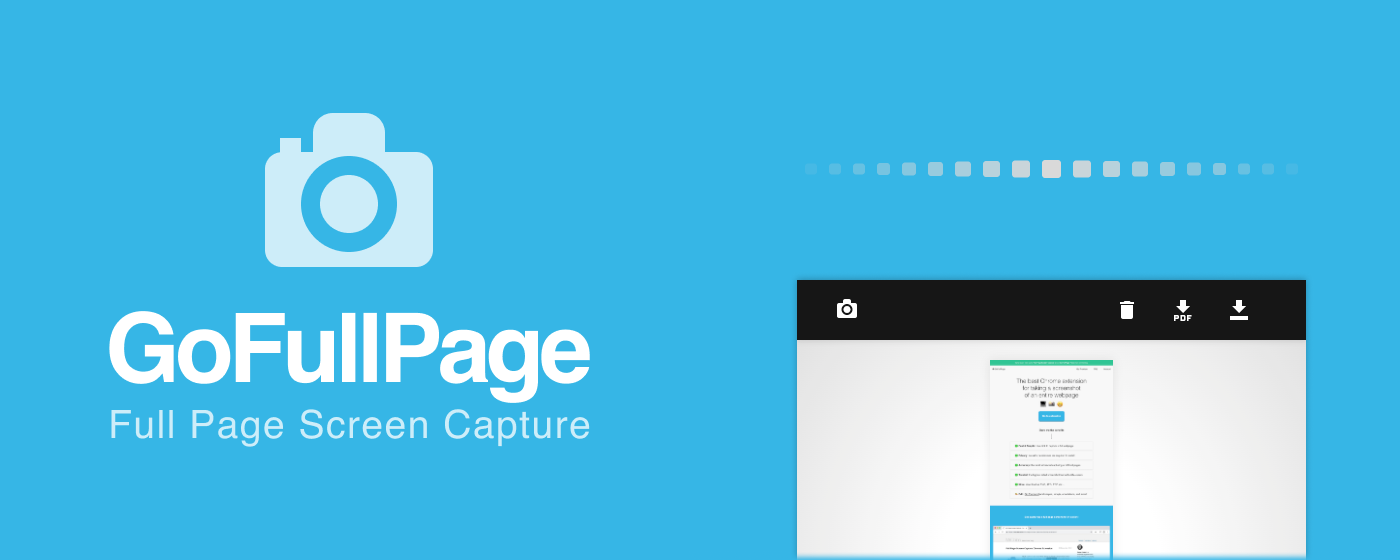 GoFullPage - Capture Full Webpage Screenshots Easily