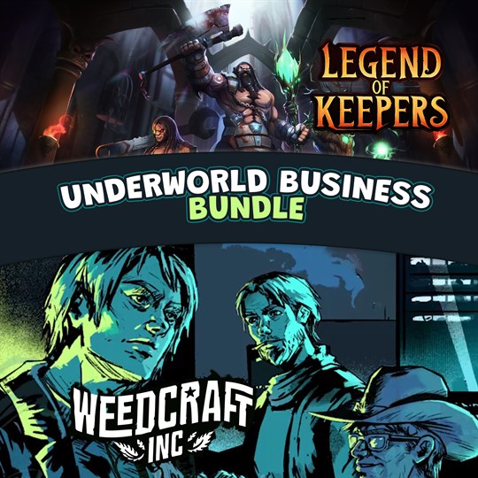 Weedcraft Inc + Legend of Keepers - Underworld Business Bundle for xbox