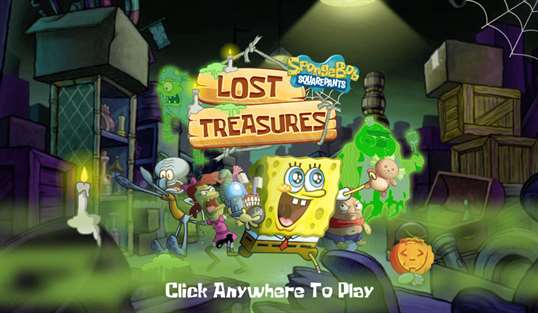 SpongeBob Squarepants - Lost Treasures screenshot 1