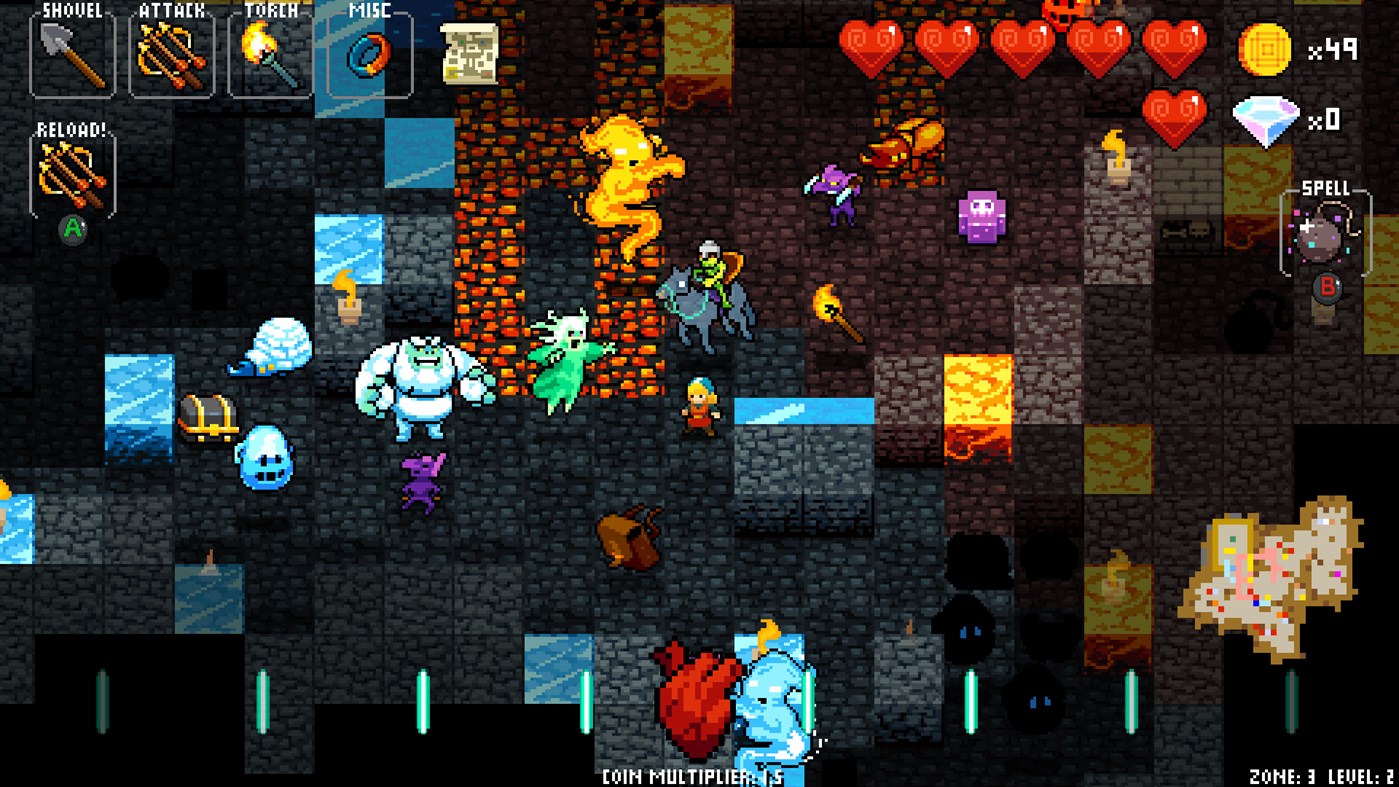 #3. Crypt of the NecroDancer (Xbox) 게시자: Brace Yourself Games