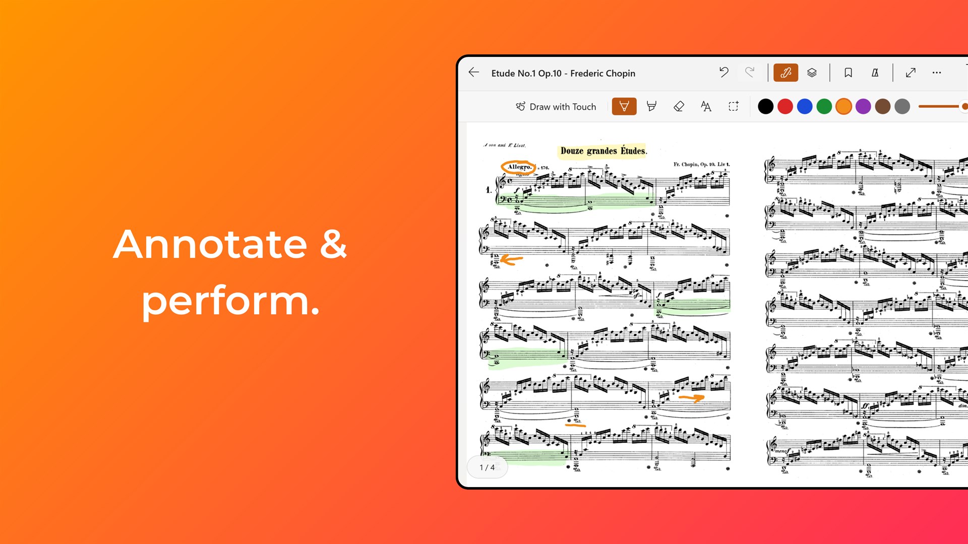 enScore: Sheet Music Reader screenshot