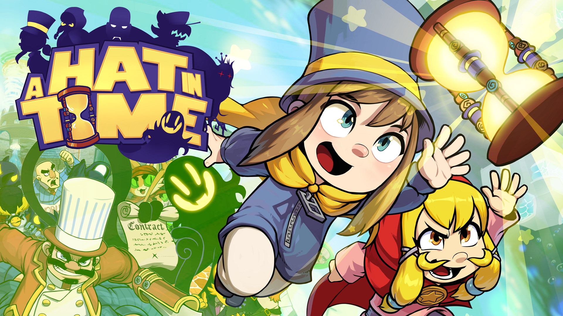 Part time 1. A hat in time. A hat in time обложка. A hat in time ключ. A hat in time обложка игры.