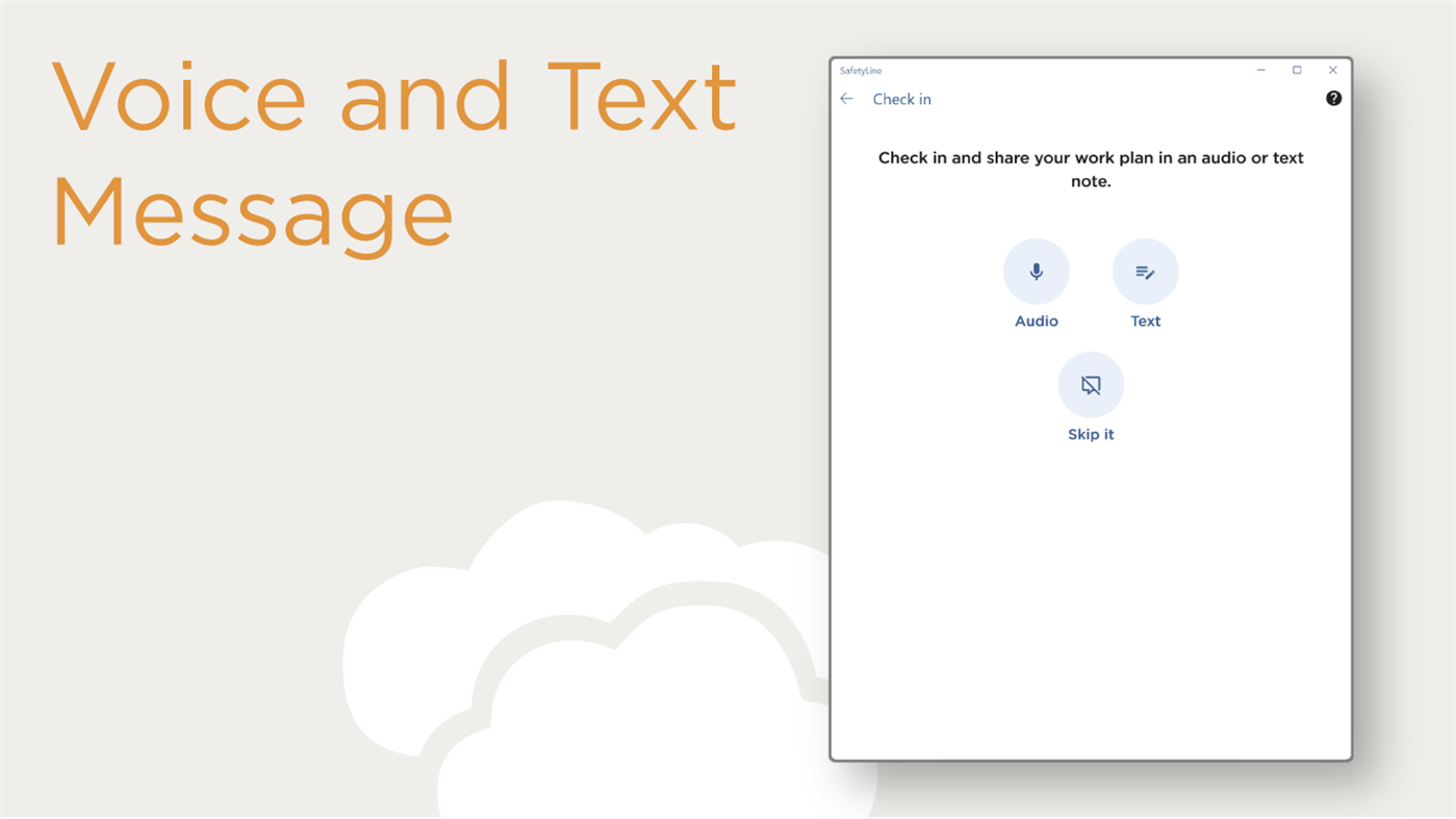 #4. SafetyLine (Windows) By: Tsunami Solutions