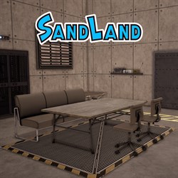 SAND LAND - Conjunto de muebles: Base militar
