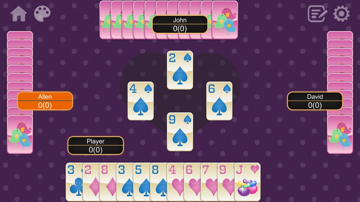 #4. Hearts Fun - Classic Card Game (Windows) 由: Klondike Solitaire Game