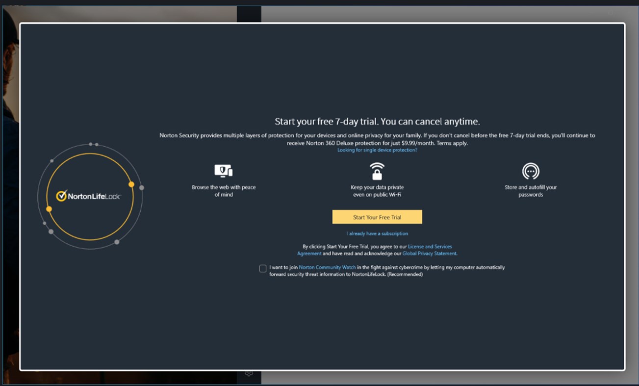 #4. Norton Security Protection (Windows) By: NortonLifeLock Inc.