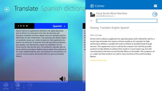 Translator English-Spanish screenshot 6