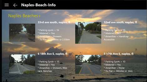 Naples-Beach-Info Screenshots 2