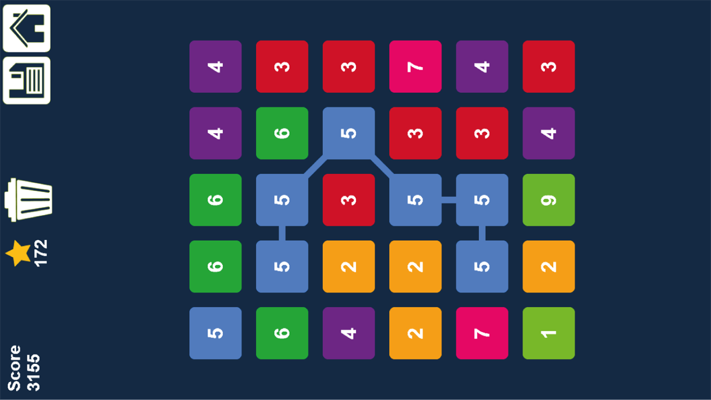 #4. Connect n Merge Numbers: Match 3 Block Puzzle (Windows) De: Amr Hassan