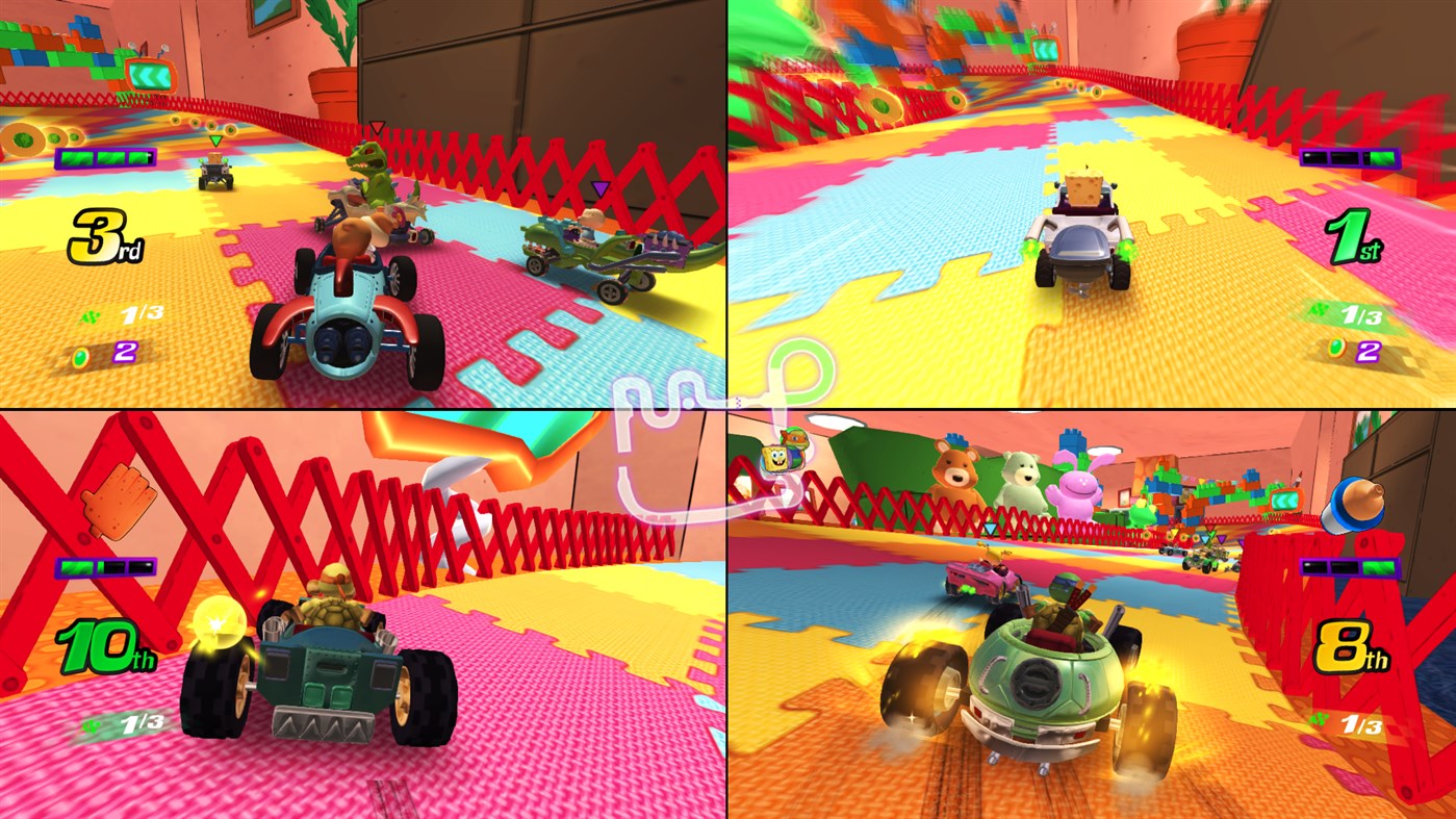 #2. Nickelodeon Kart Racers (Xbox) Által: GameMill Entertainment