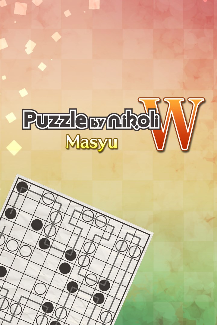 Puzzle by Nikoli W Masyu image