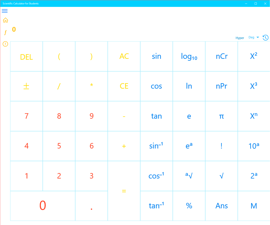 #4. Scientific Calculator for Students (Windows) 게시자: Apphub_Cosmos.sp963