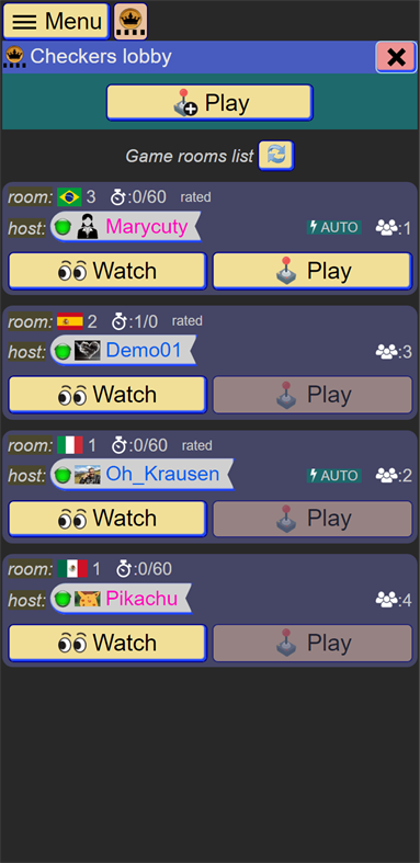 #2. Checkers online game (Windows) Podle: Player22.com