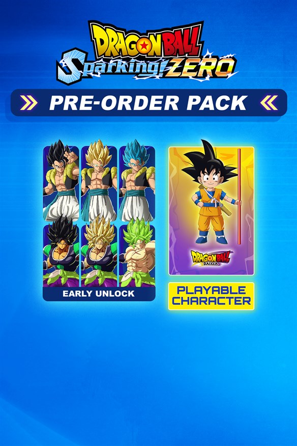 DRAGON BALL: Sparking! ZERO Pre-Order Pack Xbox Series X|S and Xbox One cover art