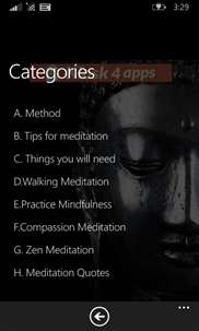 Meditation - Method and Quotes screenshot 1